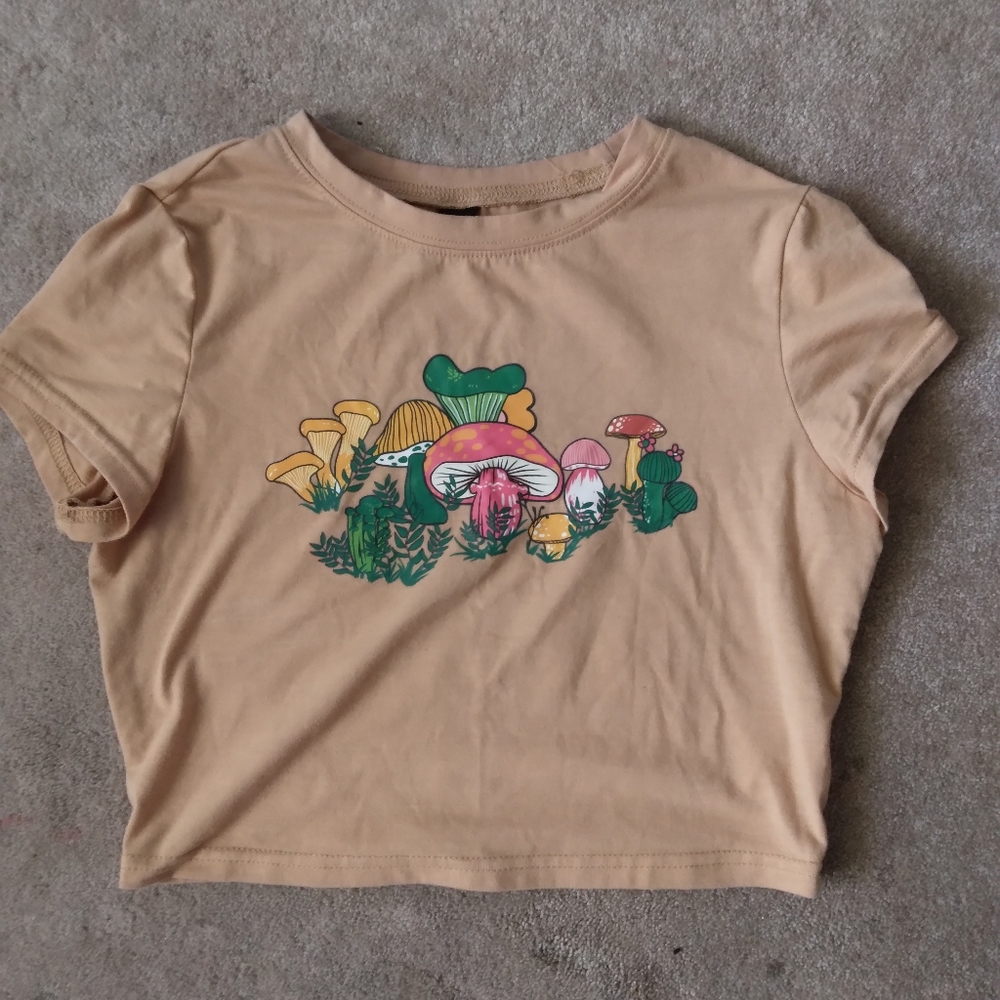 Mushroom Crop Top
